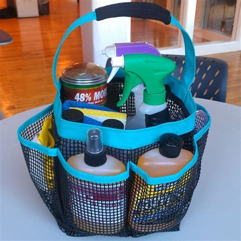 tote bag for cleaning supplies